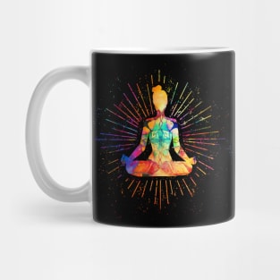 Yoga Meditation Pose Yoga Woman, Zen Mom Mug